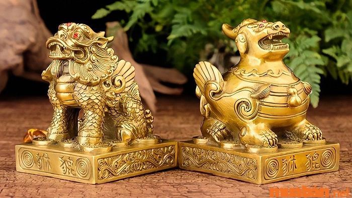 Sử dụng vật phẩm phong thủy