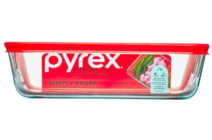 Walmart Pyrex 6-Cup Simply Store Rectangular Dish