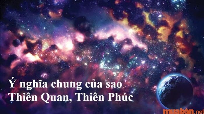 Cả hai sao này đều mang ý nghĩa ban tặng phúc lành, giúp đỡ người gặp khó khăn.