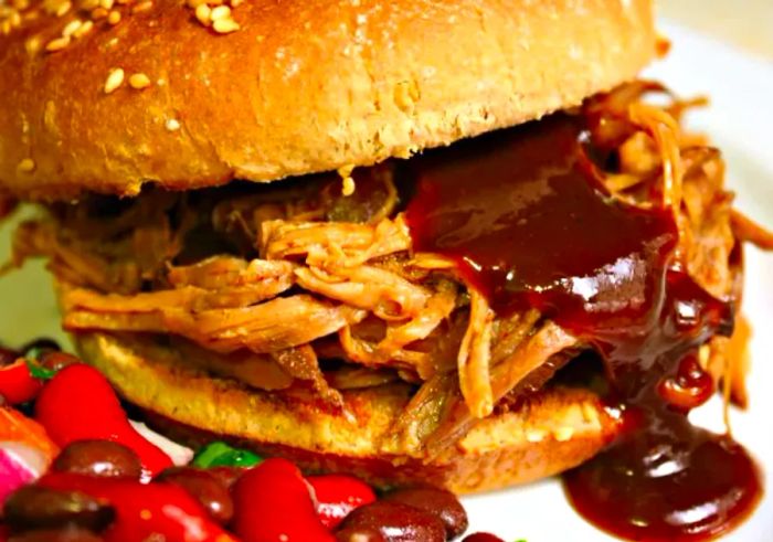 Slow Cooker Texas Pulled Pork