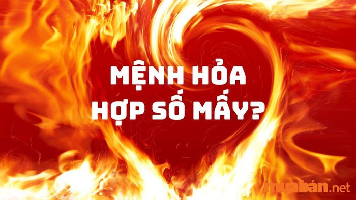 Mệnh Hỏa nên chọn con số nào?