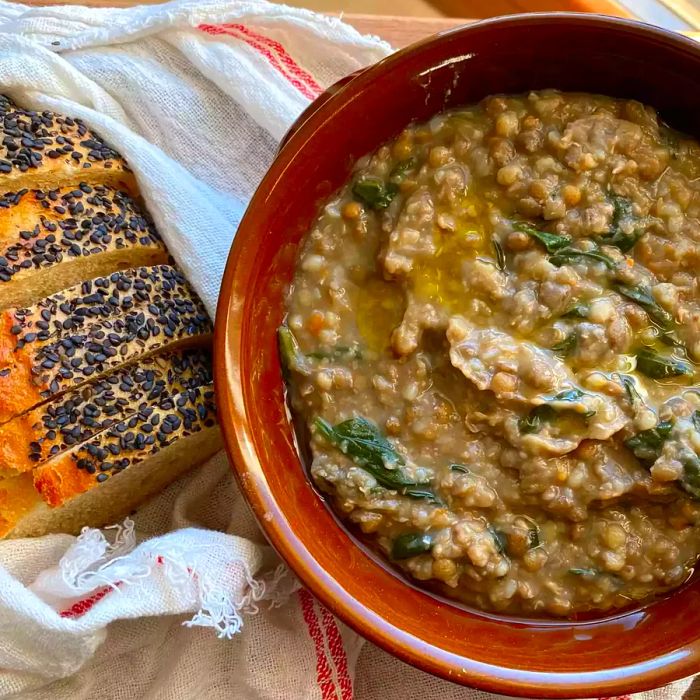 Lentil and Buckwheat Soup