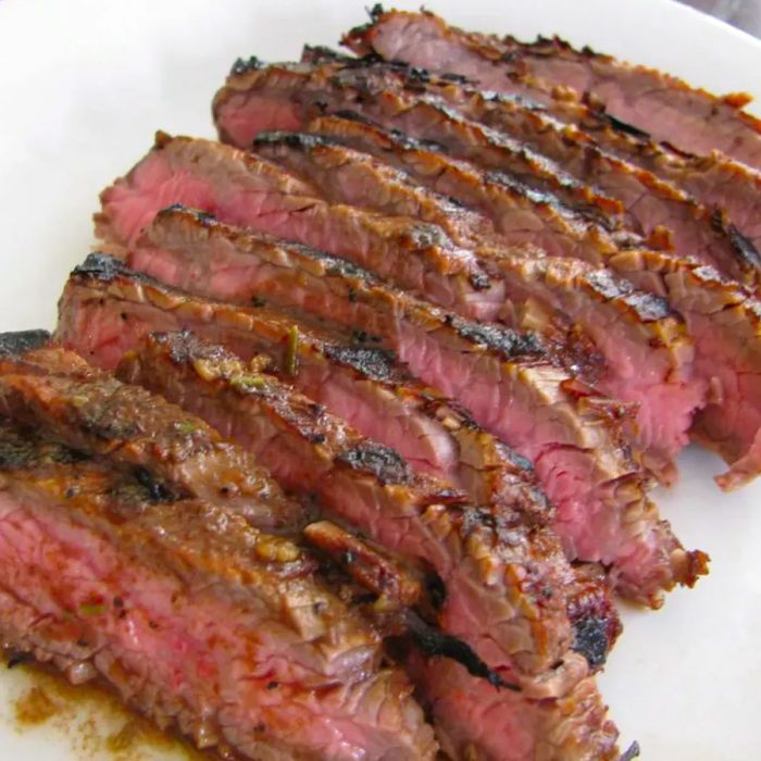 Grilled Coffee and Cola Skirt Steak