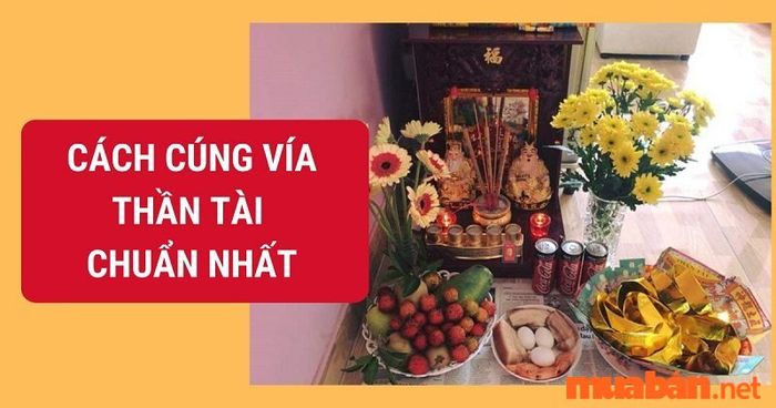 Hướng dẫn chi tiết cách cúng thần tài, thổ địa mỗi ngày đúng chuẩn