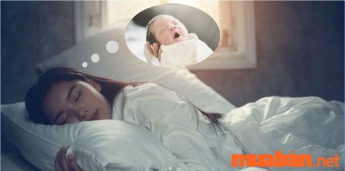 Phụ nữ mơ thấy bé trai