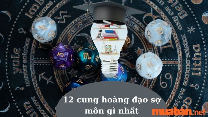 Môn học nào khiến từng cung hoàng đạo cảm thấy e ngại nhất?