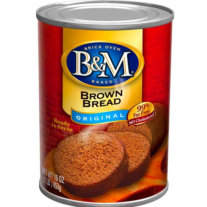 B&M Canned Brown Bread Original