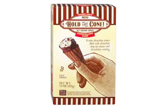 Mini Hold the Cone Vanilla Ice Cream Cones