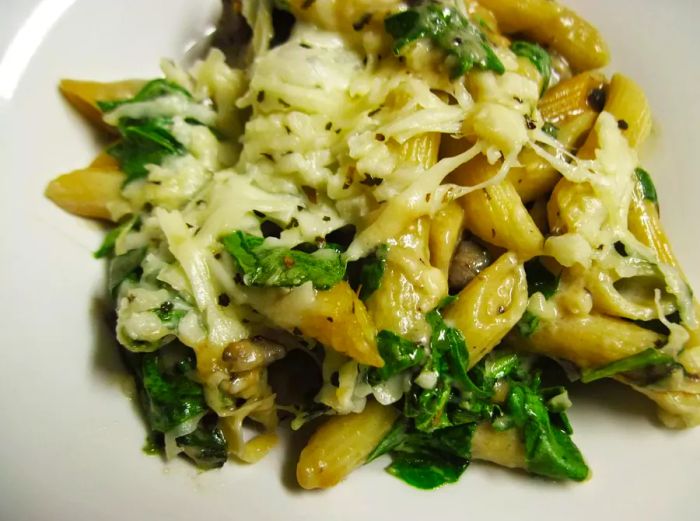 Portobello Penne Pasta Casserole