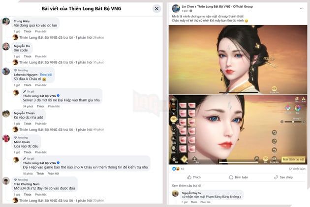 Thiên Long Bát Bộ VNG mở cửa đầy sôi động, mang đến sự hào hứng cho người mới và cảm xúc cho game thủ kỳ cựu