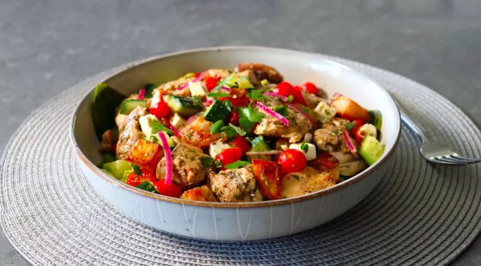 Greek Chicken & Potato Power Bowl