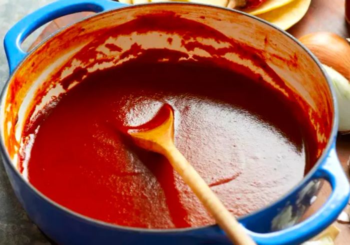 Red Enchilada Sauce Variation