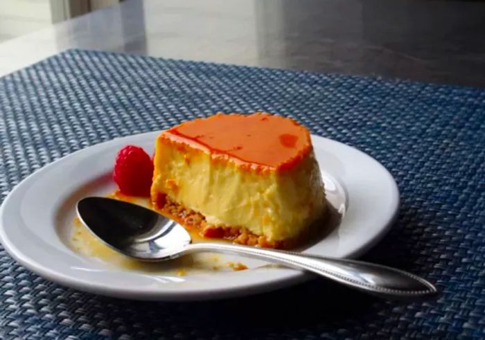 Chef John's Cheesecake Flan