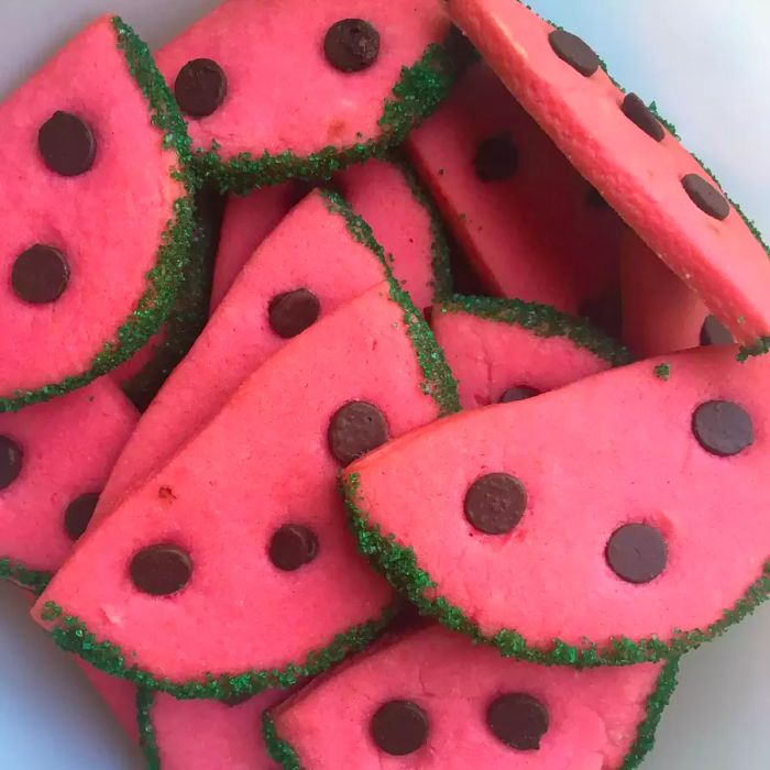 Watermelon Cookies II