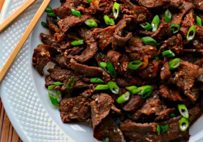 Easy Bulgogi (Korean BBQ Beef)