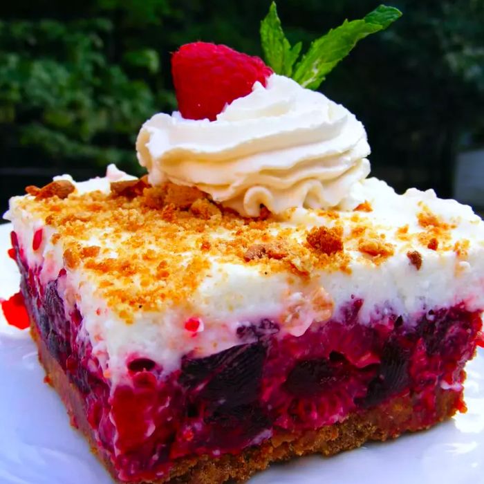 Raspberry Icebox Cake