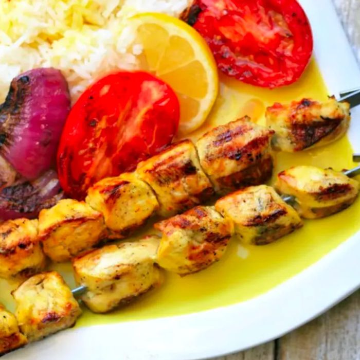 Jujeh Kabob (Persian Chicken Skewers)