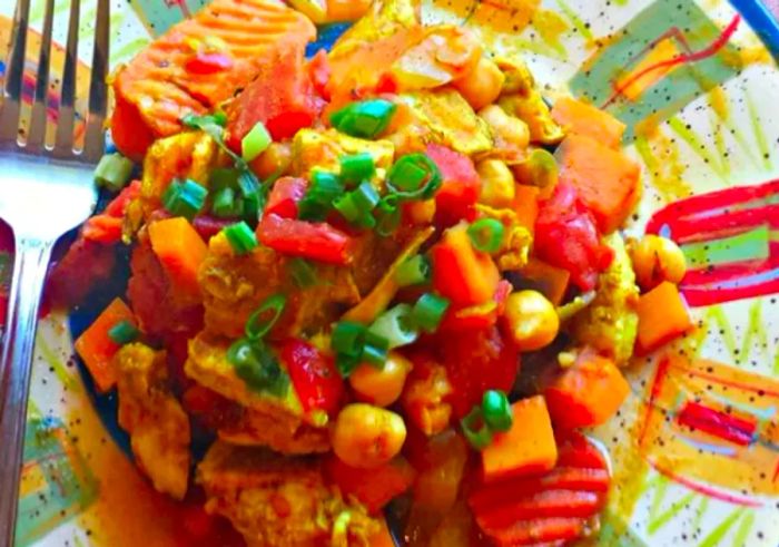 Slow Cooker Chicken Marrakesh. Photo credit: Occasional Cooker