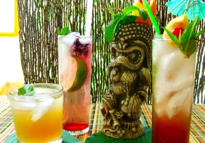 Tiki Party Cocktails