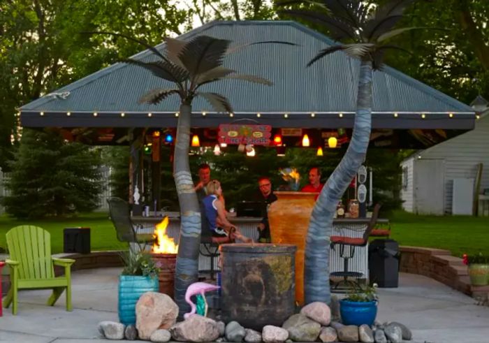 Tiki Bar in Your Backyard