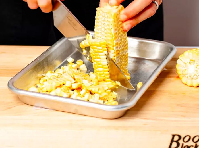 How to freeze corn