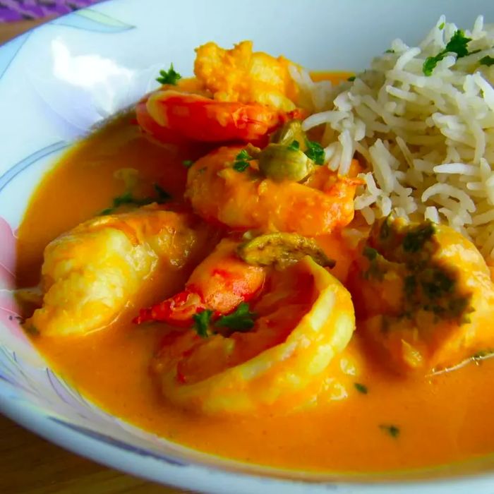 Indian Shrimp Curry