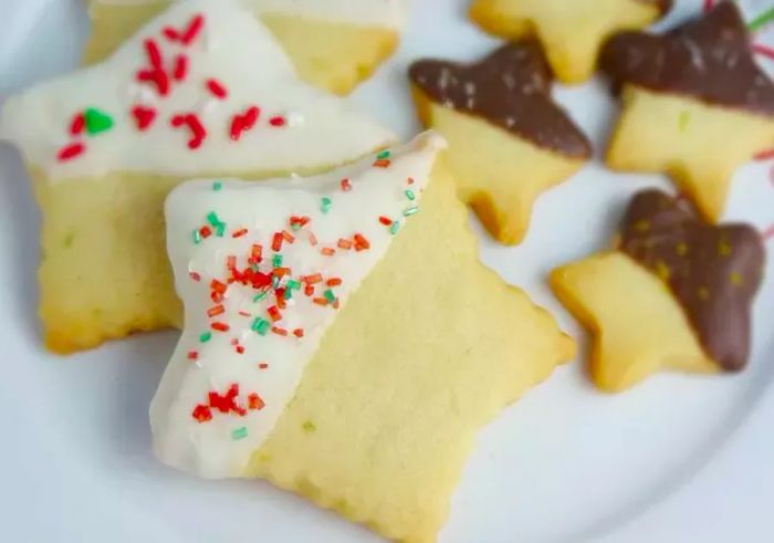 Buttery Shortbread Cookies