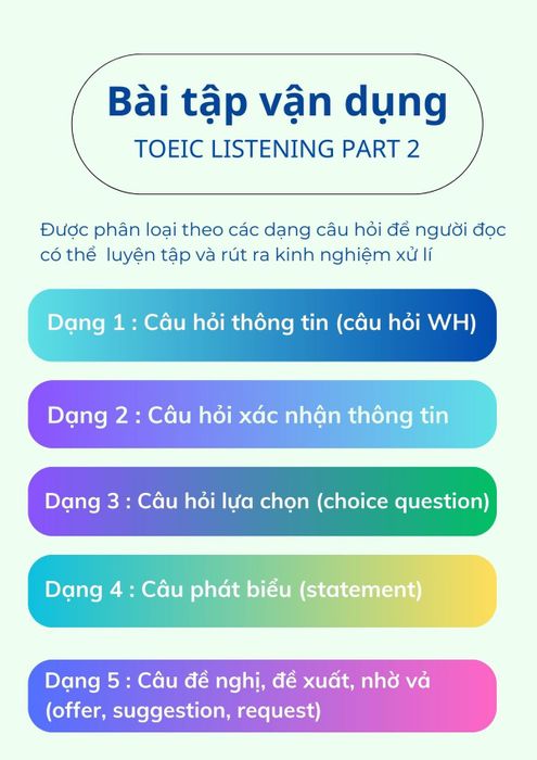 Bài tập ứng dụng