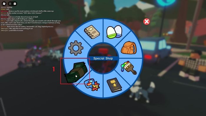 Hướng dẫn nhập mã code Doodle World - bước 1