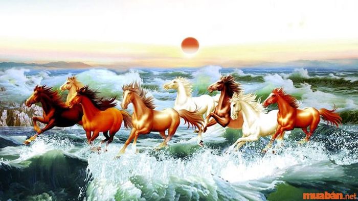 Treo tranh mã đáo thành công để thu hút tài lộc vào ngôi nhà