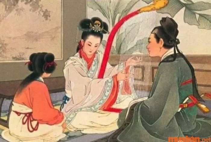 Vợ chồng cung Đoài - Cấn kết hợp tạo thành Diên Niên, mang lại sự bình an và hạnh phúc dài lâu.