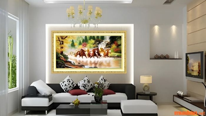 Hướng dẫn cách treo tranh mã đáo thành công sao cho hợp phong thủy
