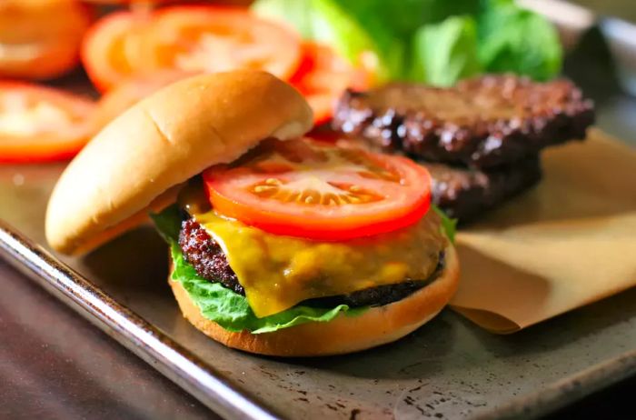 Air Fried Burger Patties