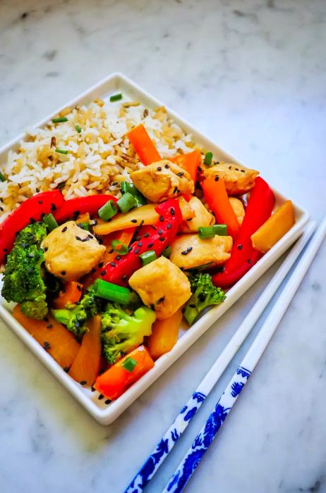 Simple Sesame Chicken Stir-Fry