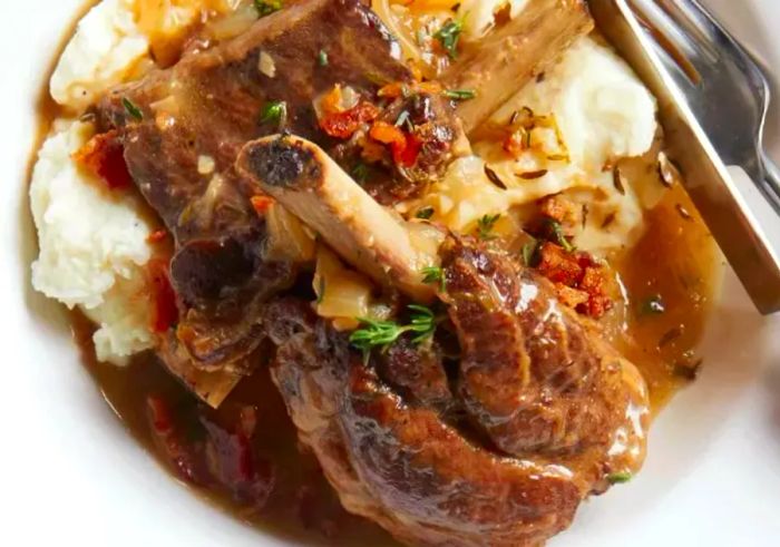 Sherry-Braised Beef Short Ribs Recipe