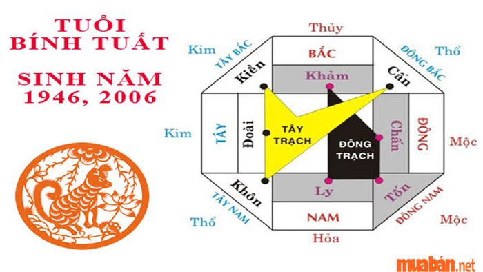 Bính Tuất 2006 mệnh gì và những hướng nào hợp với bạn để thu hút tài lộc và vận may?