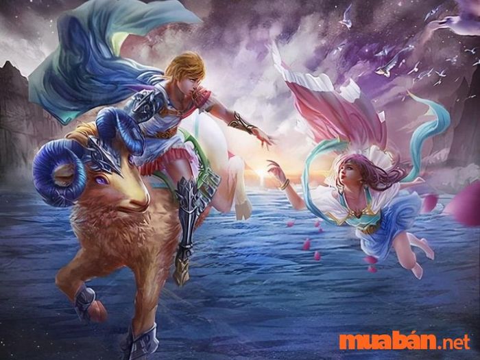 Thần thoại Hy Lạp về cung Bạch Dương