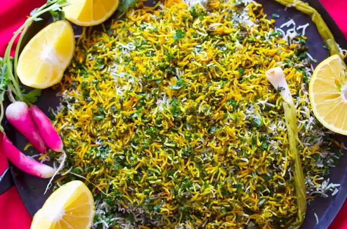 Sabzi Polo (Herbed Green Rice)