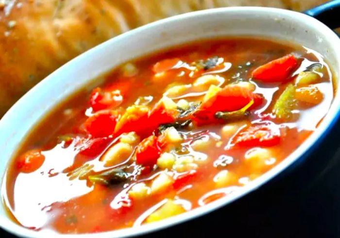 Beaker's Hearty Vegetable Barley Soup