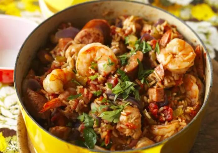 Jambalaya Dish