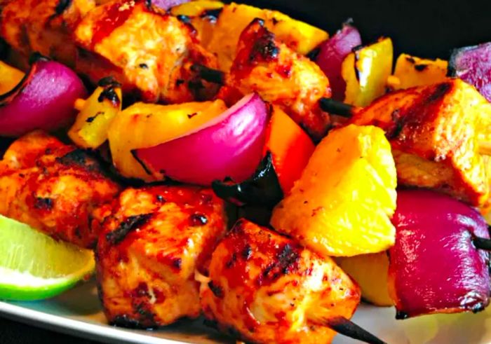 Chili-Lime Chicken Skewers