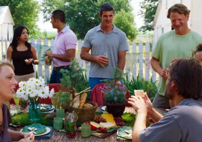 Backyard BBQ Party Setup