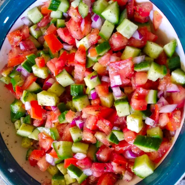 Iranian / Persian Salad Shirazi