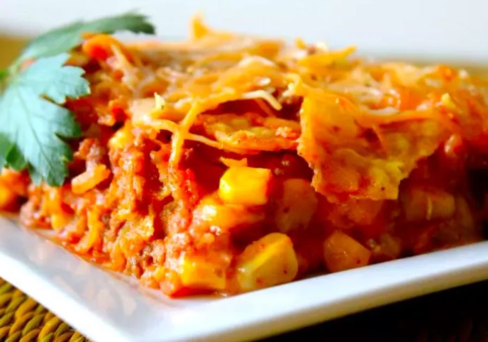 Beef Nacho Casserole: A Flavorful Family Meal