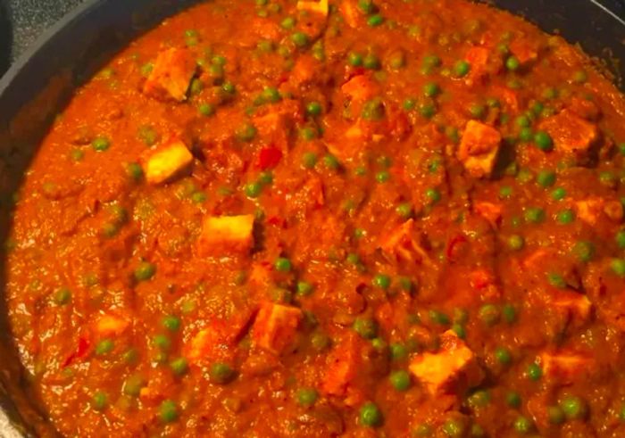 Vegetarian Matar Paneer