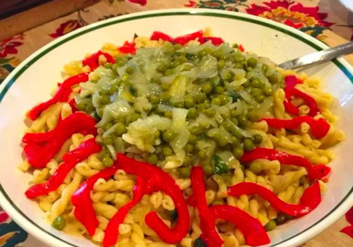 Pasta with Peas