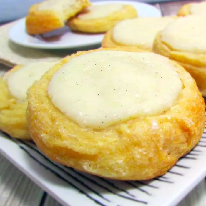 Easy Cream Cheese Danish served on a plate