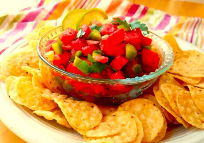 Watermelon Fire & Ice Salsa