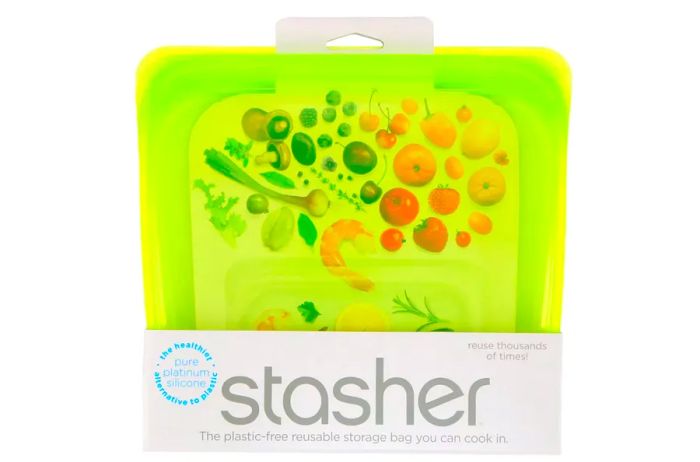 Stasher Reusable Silicone Food Bag, Medium Sandwich Size