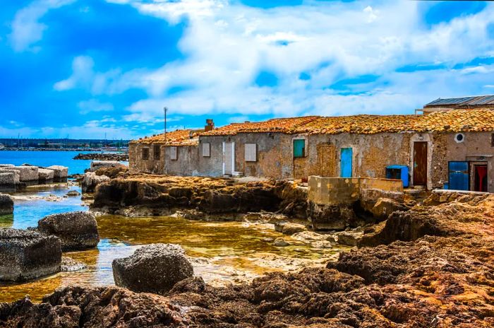 Marzamemi, Sicily, Italy.